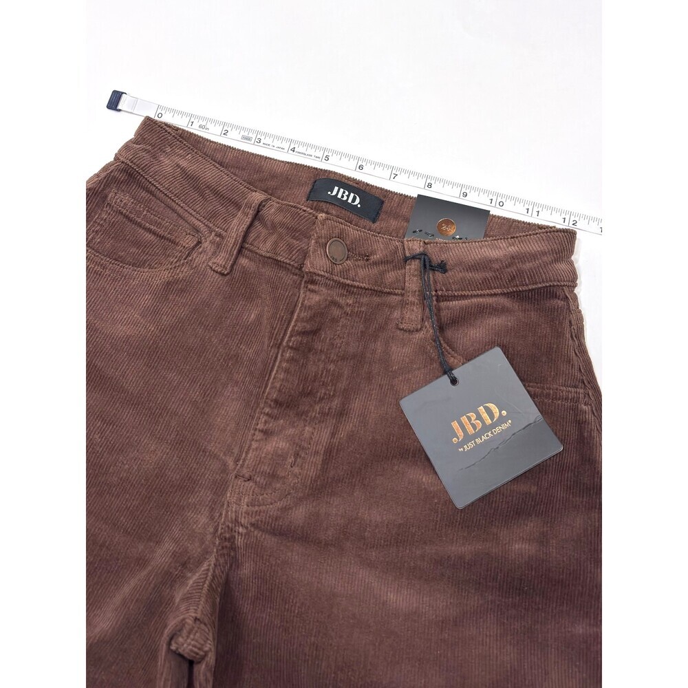 Just Black Denim JBD Brown Corduroy Wide Leg Pants NWT - Size 24 - Picture 6 of 8